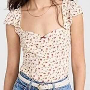 REFORMATION Kinsley Top Size 4